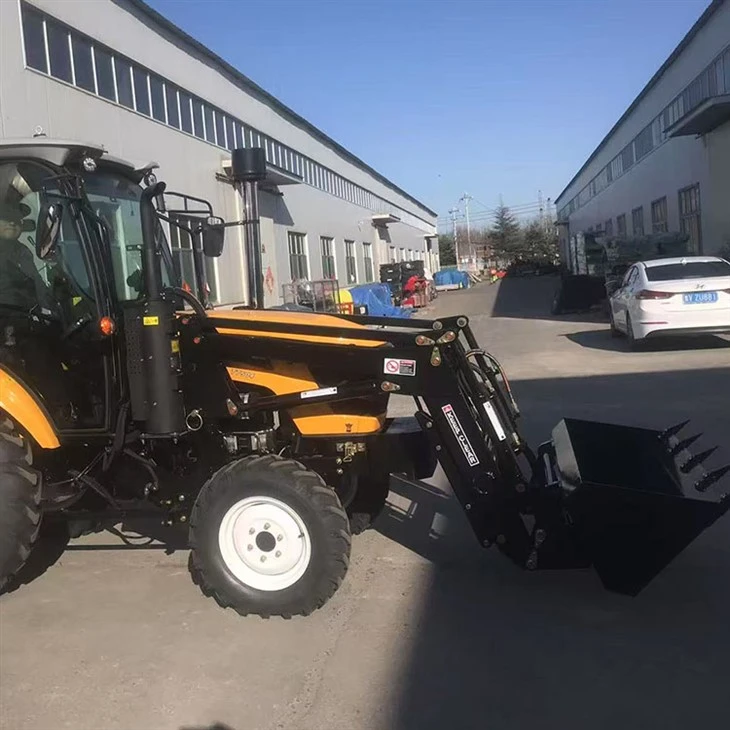 50HP Front Loader Tractor with Air-Conditioned Cabin – Built for Versatile Farming